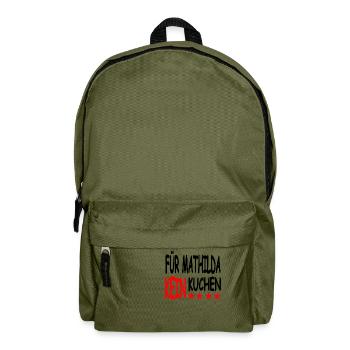 Kuchen - Rucksack - Olivgrün - Vorne