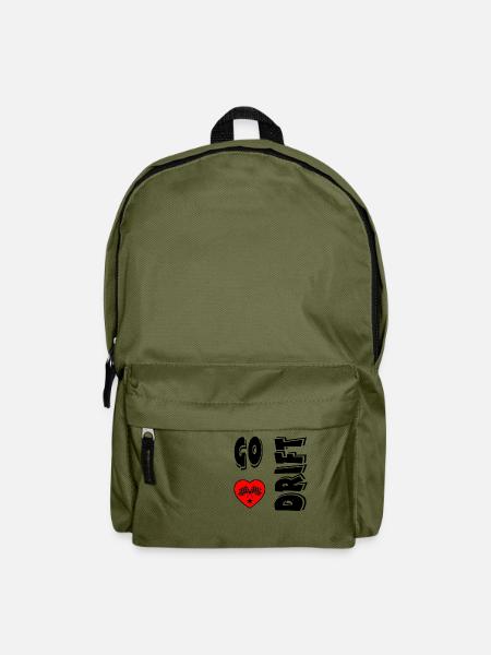Auto - Rucksack - Olivgrün