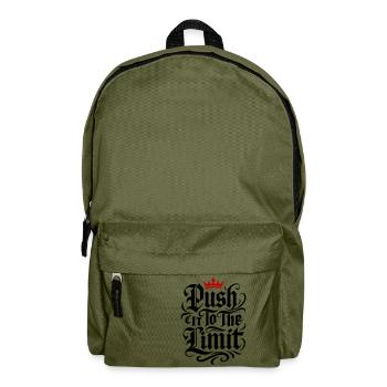 Push It To The Limit Training - Rucksack - Olivgrün - Vorne