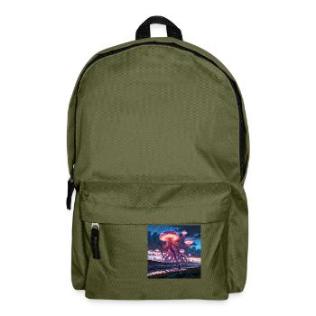 Leonardo Anime XL In a surreal lunar offbeat - Rucksack - Olivgrün - Vorne