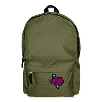 In Texas ist alles größer - Rucksack - Olivgrün - Vorne