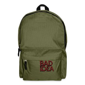 Bad Idea - Rucksack - Olivgrün - Vorne