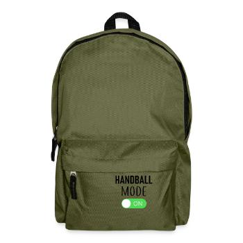 aaa Handball Mode On - Rucksack - Olivgrün - Vorne