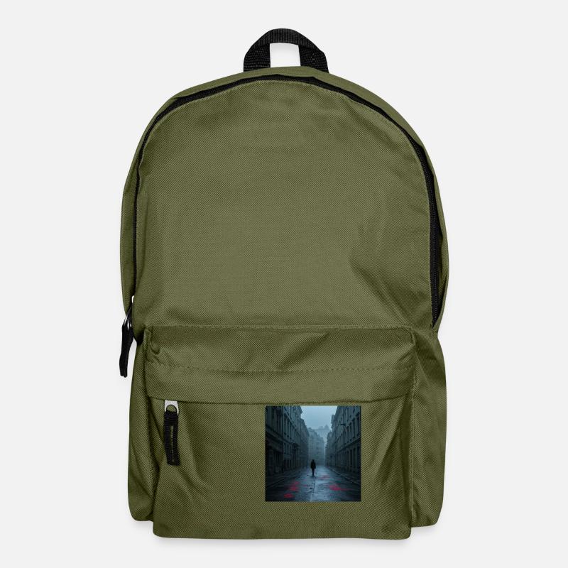 Fog Stream City - Backpack - olive green