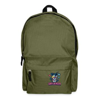 Ginfluencer - Rucksack - Olivgrün - Vorne