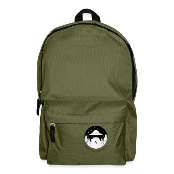 Ready to esc earth - Rucksack - Olivgrün - Vorne