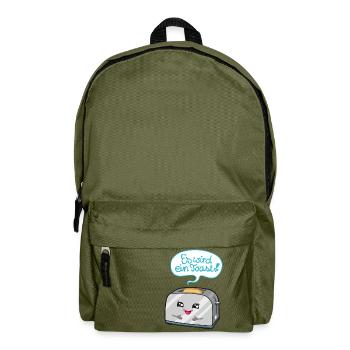 Es wird ein Toast! - Rucksack - Olivgrün - Vorne