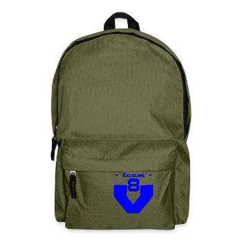 Team V8 - Rucksack - Olivgrün - Vorne