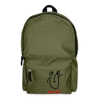 Smile - Rucksack - Olivgrün - Vorne