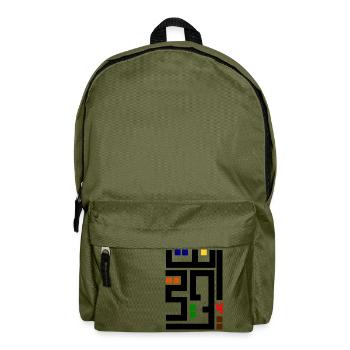 arabisch - Rucksack - Olivgrün - Vorne