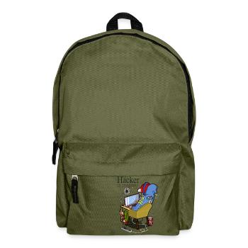 Hacker - Rucksack - Olivgrün - Vorne