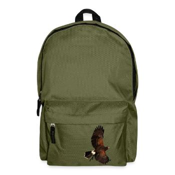 adler eagle birds voegel vogel1 - Rucksack - Olivgrün - Vorne