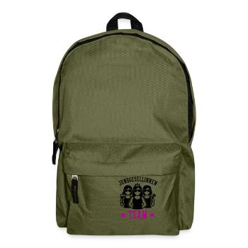 Junggesellinnen Team Jga - Rucksack - Olivgrün - Vorne
