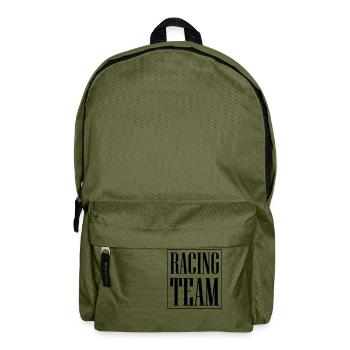 Racing Team - Rucksack - Olivgrün - Vorne