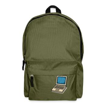 laptop - Rucksack - Olivgrün - Vorne