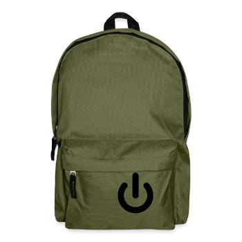 Gaming t shirt standby modus Gamer hoodie Geschenk - Rucksack - Olivgrün - Vorne