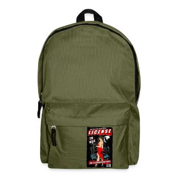 Detektiv - Rucksack - Olivgrün - Vorne