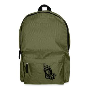 Glauben - Rucksack - Olivgrün - Vorne