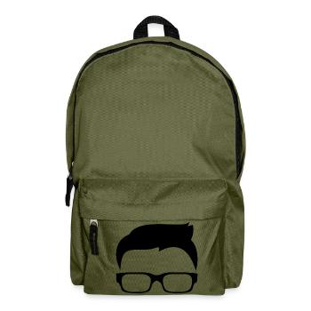Hipster - Rucksack - Olivgrün - Vorne