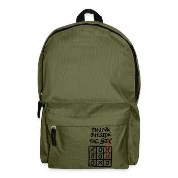 think outside the box - Rucksack - Olivgrün - Vorne