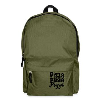 PIZZA PIZZA PIZZA - Rucksack - Olivgrün - Vorne