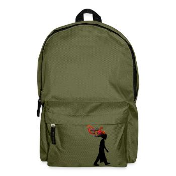 Träumer - Rucksack - Olivgrün - Vorne