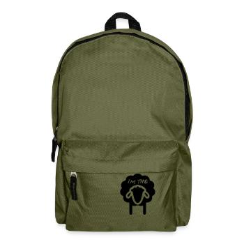 I'm the black sheep - Rucksack - Olivgrün - Vorne