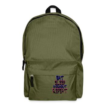 Workout - Rucksack - Olivgrün - Vorne
