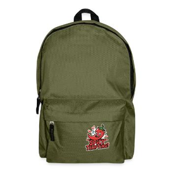 CHILI SCHARF VERFÜHRERISCH - Rucksack - Olivgrün - Vorne