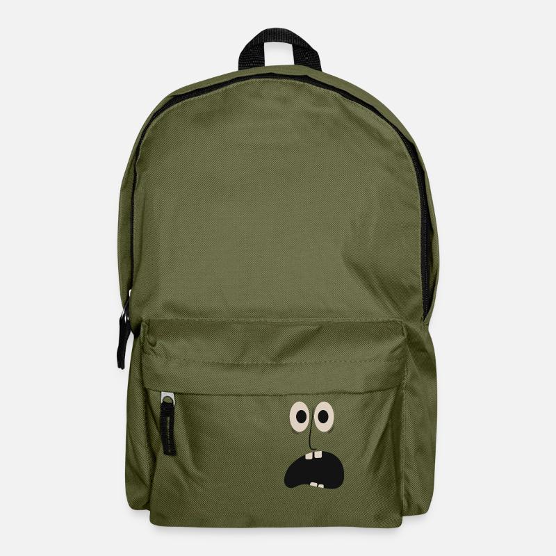 ach du Scheiße - Rucksack - Olivgrün