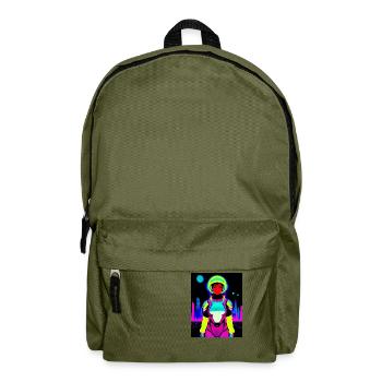 Cosmic Explorer - Rucksack - Olivgrün - Vorne