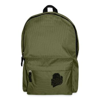 JaWattDenn? - Rucksack - Olivgrün - Vorne