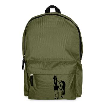 Paint Horse - Rucksack - Olivgrün - Vorne