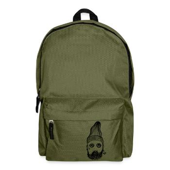 Hipster - Rucksack - Olivgrün - Vorne