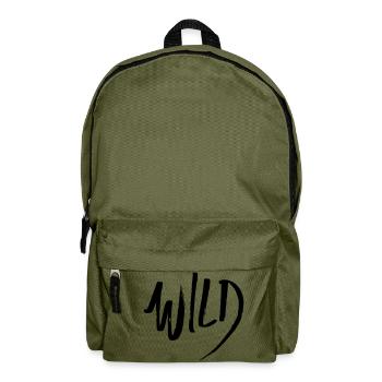 wild - Rucksack - Olivgrün - Vorne