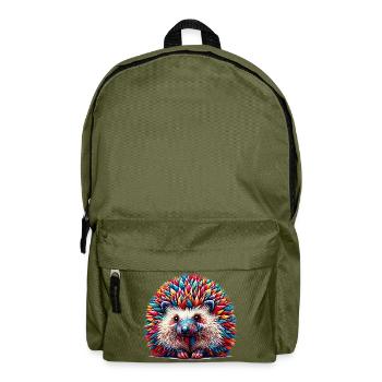 Igel - Rucksack - Olivgrün - Vorne