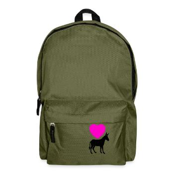 Esel - Rucksack - Olivgrün - Vorne
