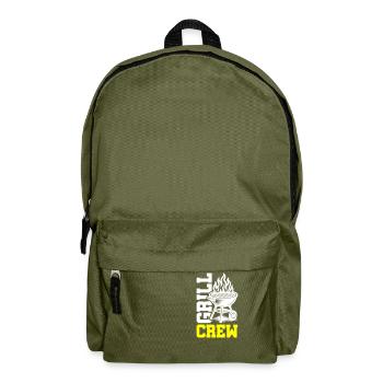 Grill Crew - Rucksack - Olivgrün - Vorne
