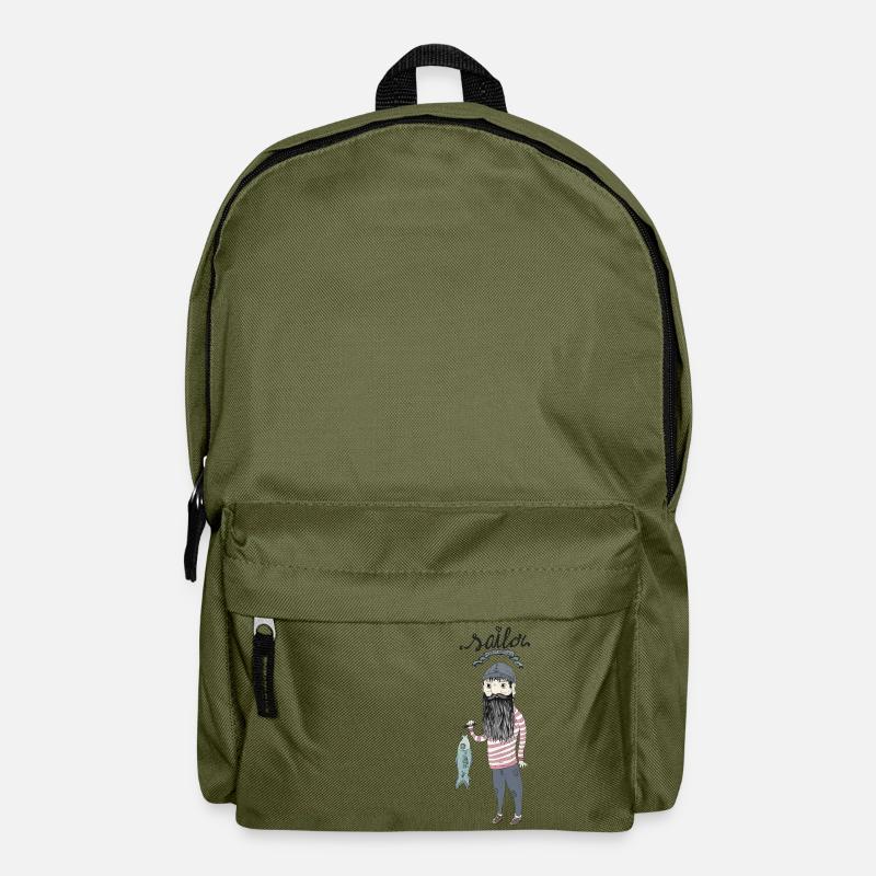 sjømann - Rucksack - Olivgrün