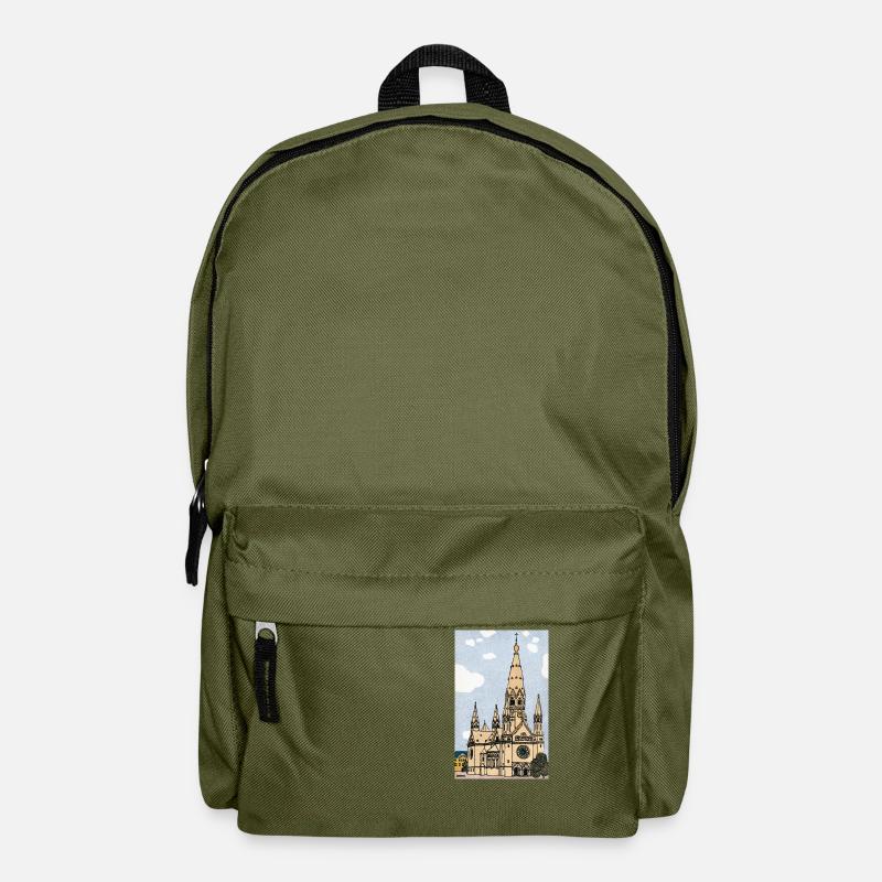 Église du Souvenir Kaiser Wilhelm Berlin - Sac à dos - vert olive