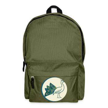 Pfau - Rucksack - Olivgrün - Vorne