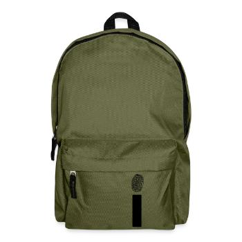 Fingerabdruck I-Punkt - Rucksack - Olivgrün - Vorne