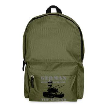 Tank Cheetah, Char, Militaire, Oldschool (25) - Sac à dos - vert olive - Devant