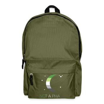 LGBTQ Pride Month - Keine Phase - Aromantic - Rucksack - Olivgrün - Vorne