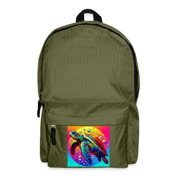 turtle - Backpack - olive green - Front