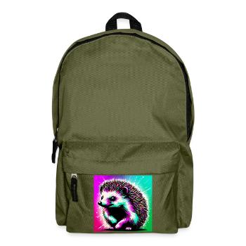 Igel - Rucksack - Olivgrün - Vorne