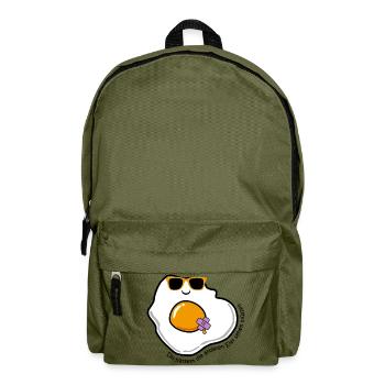 Spiegelei - Rucksack - Olivgrün - Vorne