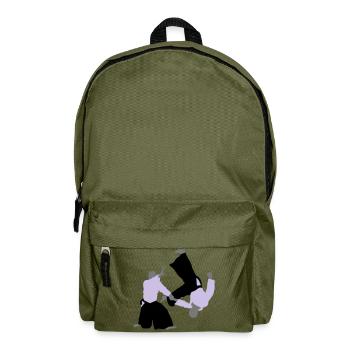 aikido - Backpack - olive green - Front
