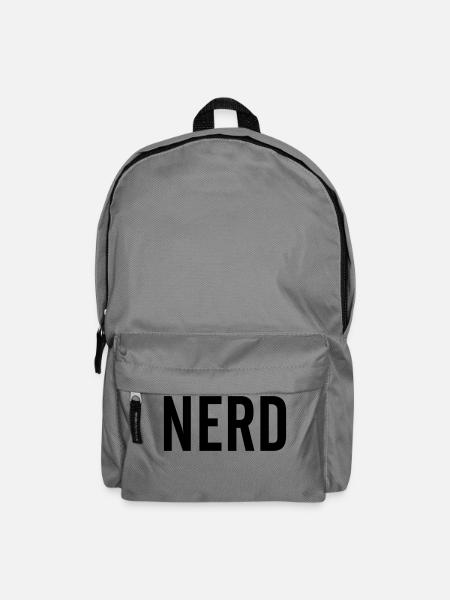 Nerd - Rucksack - Mittelgrau