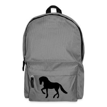 Pferd - Rucksack - Mittelgrau - Vorne